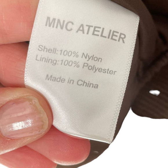 New $485 MNC ATELIER OLIVE FLIGHT JACKET - Picture 10 of 11